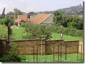 An adanced grass cutter: weed eater rather than swinging a machete